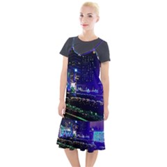 Columbus Commons Lights Camis Fishtail Dress by Riverwoman