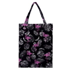 Flamingo Pattern Classic Tote Bag by Valentinaart