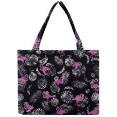 Flamingo Pattern Mini Tote Bag by Valentinaart