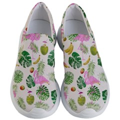 Flamingo Pattern Women s Lightweight Slip Ons by Valentinaart