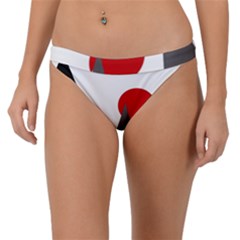 Geometric Landscape Band Bikini Bottom