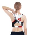 Geometric landscape Sports Bra With Pocket View2