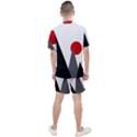 Geometric landscape Men s Mesh Tee and Shorts Set View2