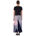 Geometric landscape Flared Maxi Skirt View2