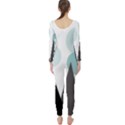 Geometric landscape Long Sleeve Catsuit View2