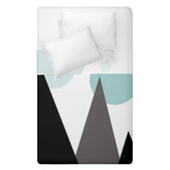 Geometric landscape Duvet Cover Double Side (Single Size)