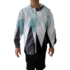 Geometric landscape Hooded Windbreaker (Kids)