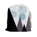 Geometric landscape Drawstring Pouch (XXL) View1