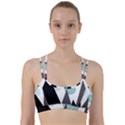 Geometric landscape Line Them Up Sports Bra View1