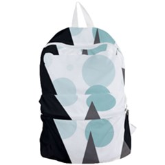 Geometric landscape Foldable Lightweight Backpack