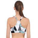 Geometric landscape Basic Training Sports Bra View2