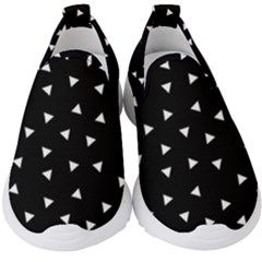 Geometric Pattern Kids  Slip On Sneakers