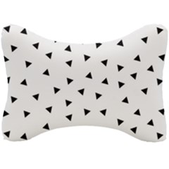 Geometric Pattern Seat Head Rest Cushion by Valentinaart