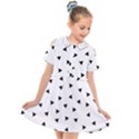 Geometric Pattern Kids  Short Sleeve Shirt Dress View1