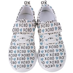 Xo Valentines Day Pattern Women s Velcro Strap Shoes by Valentinaart