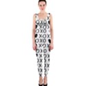 XO Valentines day pattern One Piece Catsuit View1