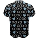 XO Valentines day pattern Men s Cotton Tee View2