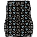 XO Valentines day pattern Car Seat Velour Cushion  View2