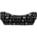 XO Valentines day pattern Car Seat Velour Cushion  View3