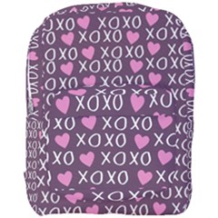 Xo Valentines Day Pattern Full Print Backpack by Valentinaart