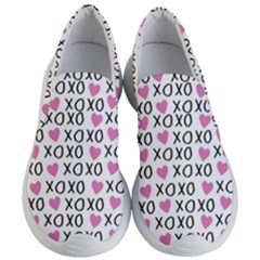 Xo Valentines Day Pattern Women s Lightweight Slip Ons by Valentinaart