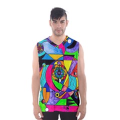 The Power Lattice Men s Basketball Tank Top by tealswan