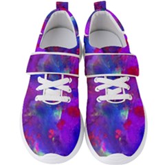 Galaxy Now  Men s Velcro Strap Shoes by arwwearableart