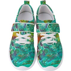 Underwater Summer Men s Velcro Strap Shoes by arwwearableart