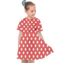 Red White Polka Dots Kids  Sailor Dress View1