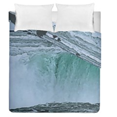 Niagara Falls Duvet Cover Double Side (queen Size) by Riverwoman