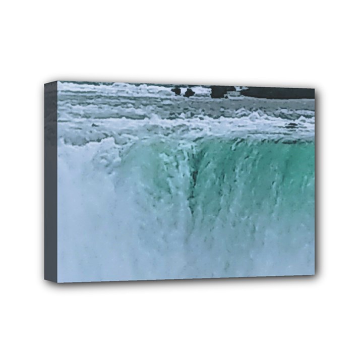 Niagara falls Mini Canvas 7  x 5  (Stretched)