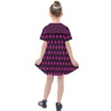 Pink Black Polka Dots Kids  Sailor Dress View2