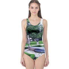 Shakespeare Garden Stratford One Piece Swimsuit by Riverwoman