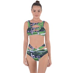 Shakespeare Garden Stratford Bandaged Up Bikini Set  by Riverwoman