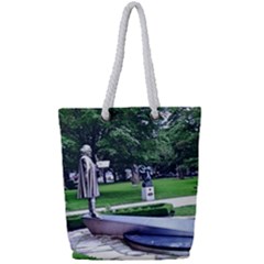 Shakespeare Garden Stratford Full Print Rope Handle Tote (small) by Riverwoman