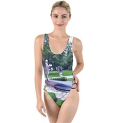 Shakespeare Garden Stratford High Leg Strappy Swimsuit by Riverwoman