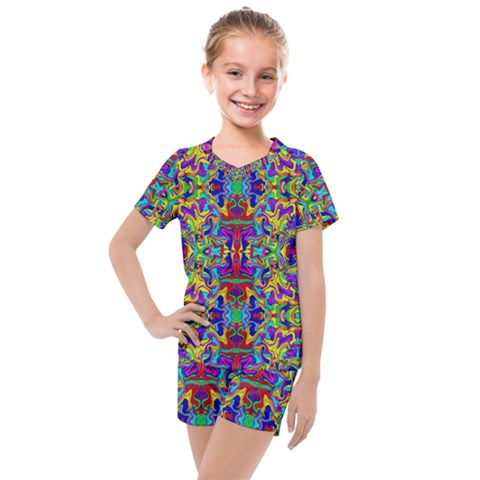 Ml 84 Kids  Mesh Tee And Shorts Set by ArtworkByPatrick