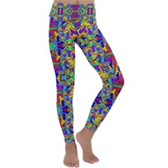 Ml 84 Kids  Lightweight Velour Classic Yoga Leggings by ArtworkByPatrick