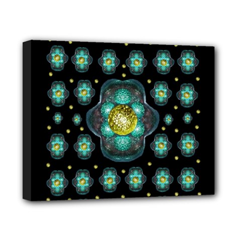 Light And Love Flowers Decorative Canvas 10  X 8  (stretched) by pepitasart