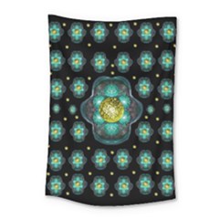 Light And Love Flowers Decorative Small Tapestry by pepitasart