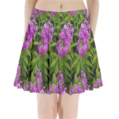 Stratford Garden Phlox Pleated Mini Skirt by Riverwoman