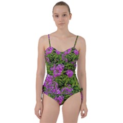 Stratford Garden Phlox Sweetheart Tankini Set by Riverwoman