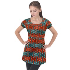 Grammer 10 Puff Sleeve Tunic Top