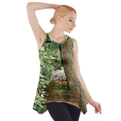 Garden Of The Phoenix Side Drop Tank Tunic by Riverwoman