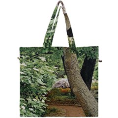 Garden Of The Phoenix Canvas Travel Bag by Riverwoman