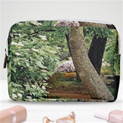 Garden Of The Phoenix Make Up Pouch (medium) by Riverwoman