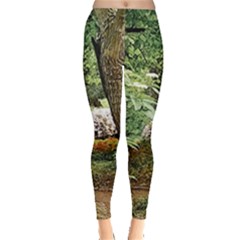 Garden Of The Phoenix Leggings  by Riverwoman