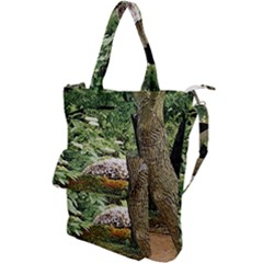 Garden Of The Phoenix Shoulder Tote Bag by Riverwoman