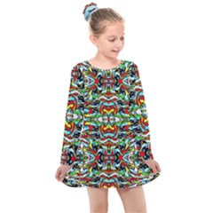 Ml 90 Kids  Long Sleeve Dress by ArtworkByPatrick