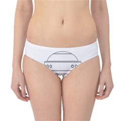 Alien Space Ufo Extraterrestrial Hipster Bikini Bottoms by Wegoenart